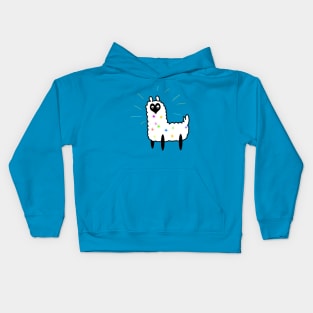 Sparkly Llama Kids Hoodie